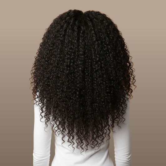 Kinky Curly Human Crochet Hair