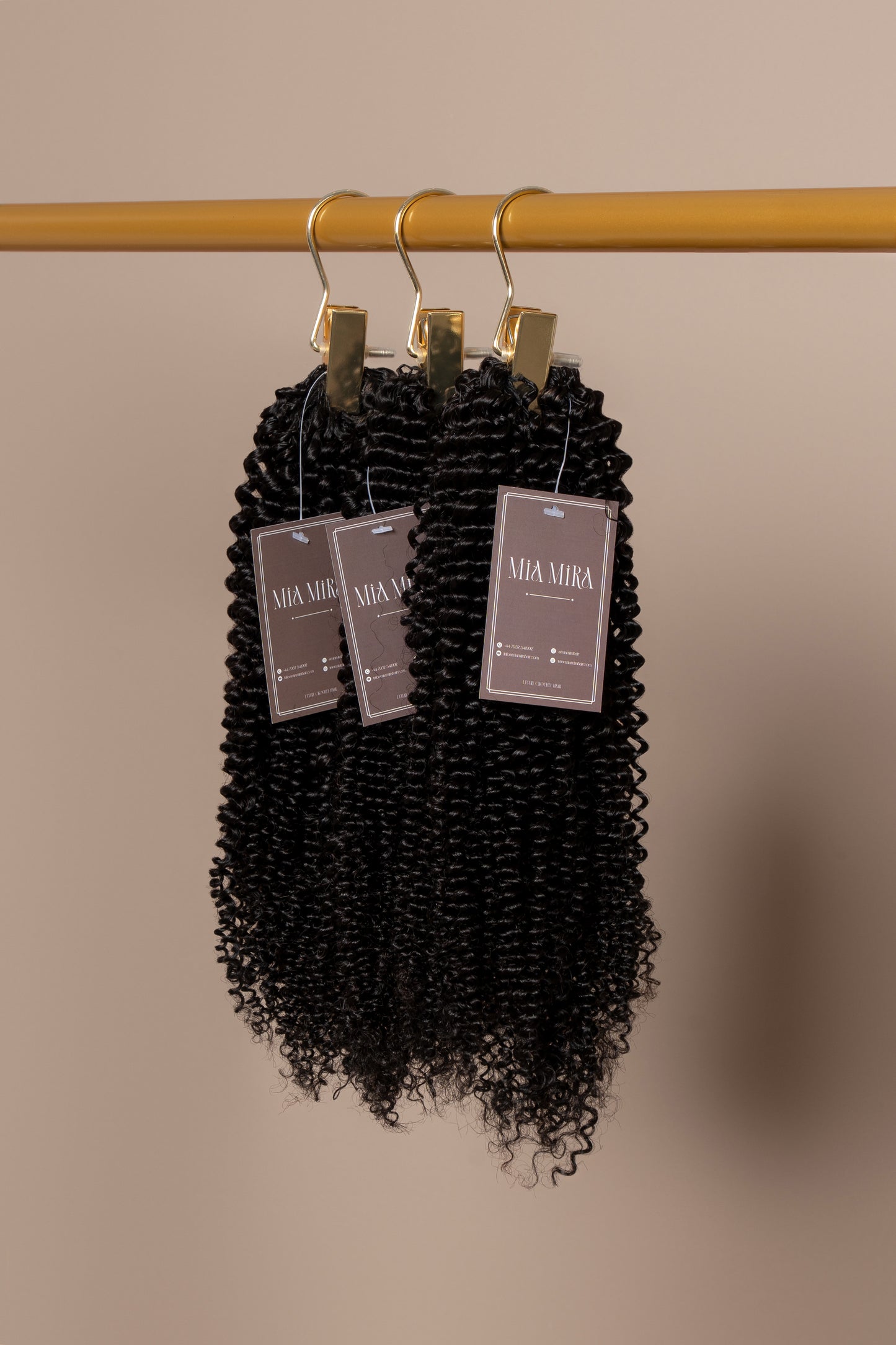Kinky Curly Human Crochet Hair