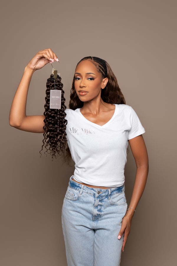 Loose Deep Wave Human Crochet Hair