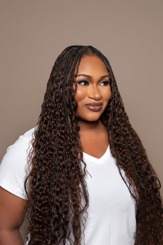 Water Wave Human Crochet Hair