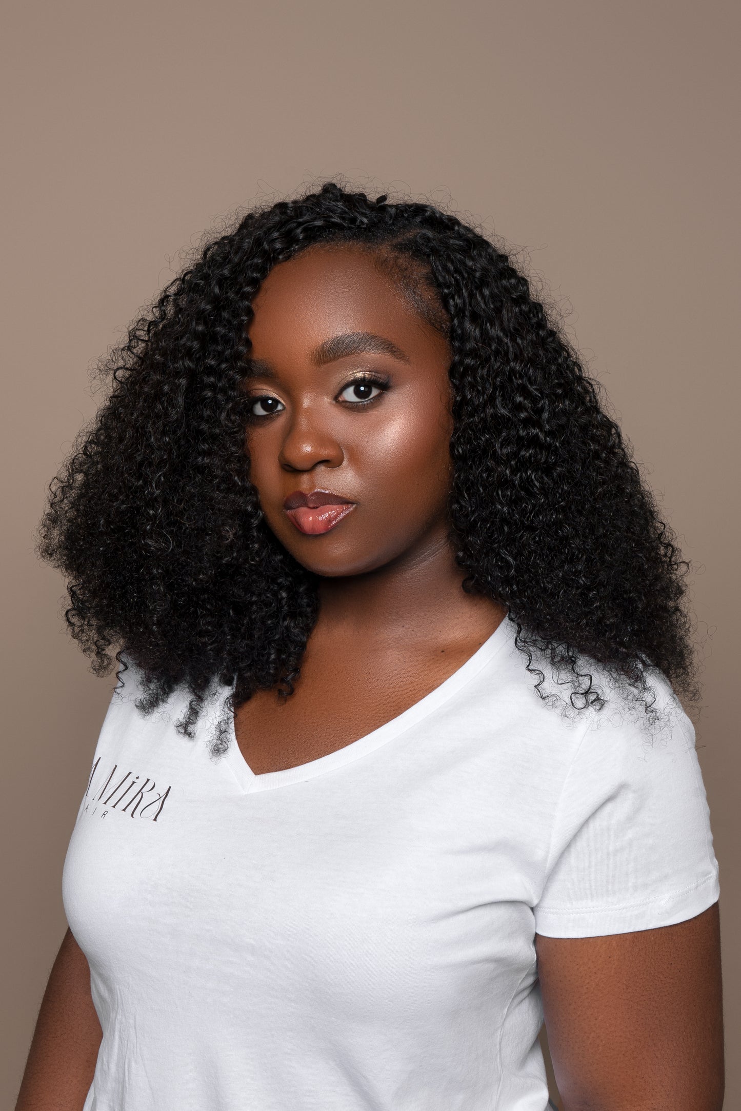 Kinky Curly Human Crochet Hair