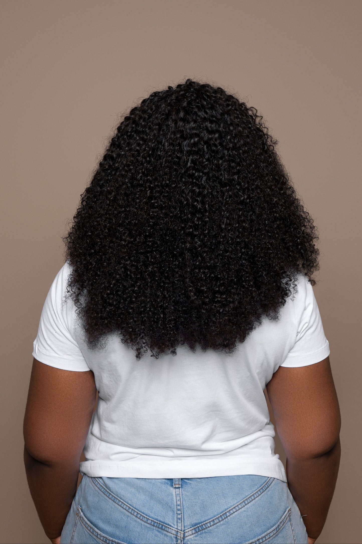 Kinky Curly Human Crochet Hair
