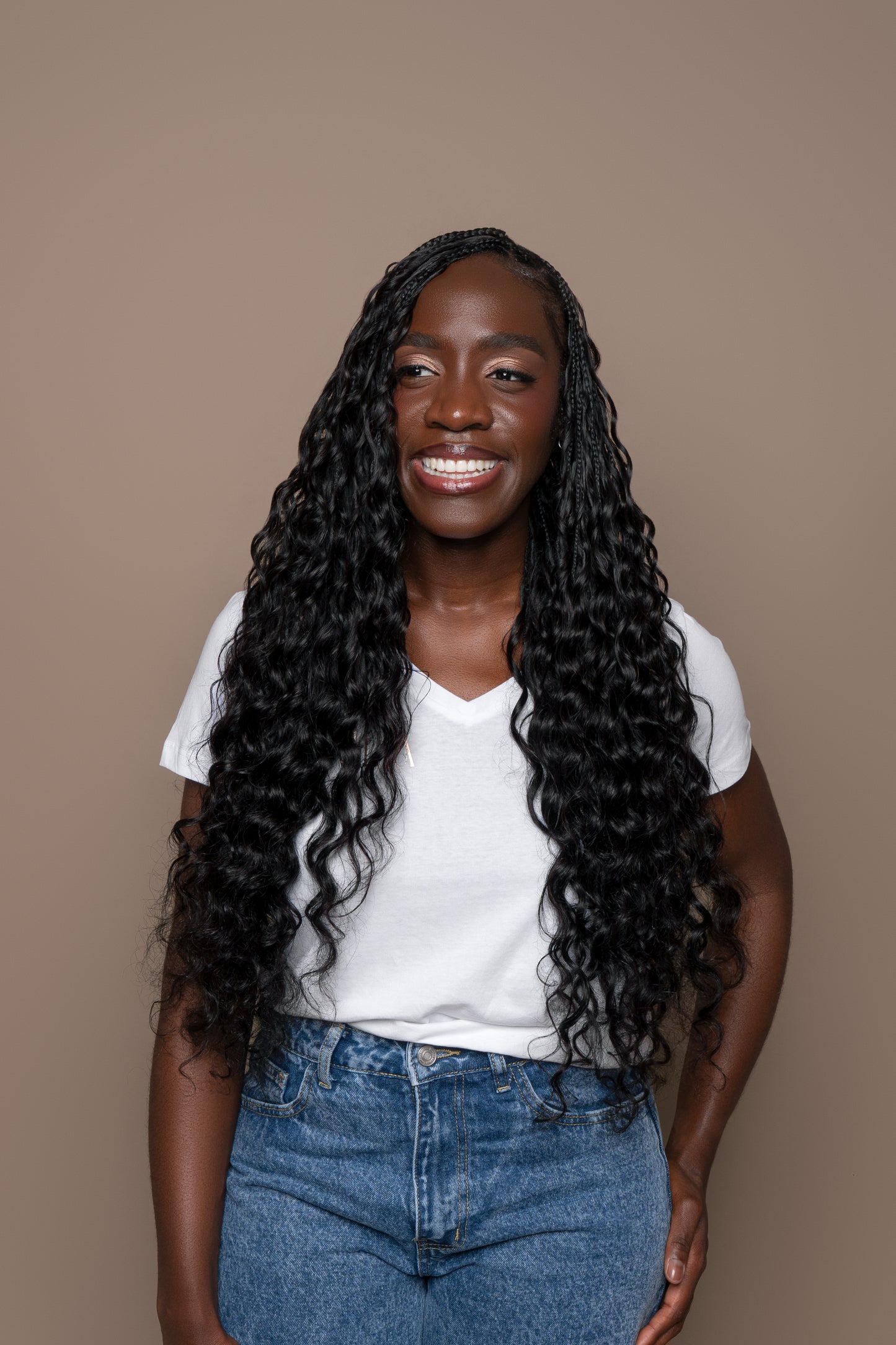 Loose Deep Wave Human Crochet Hair